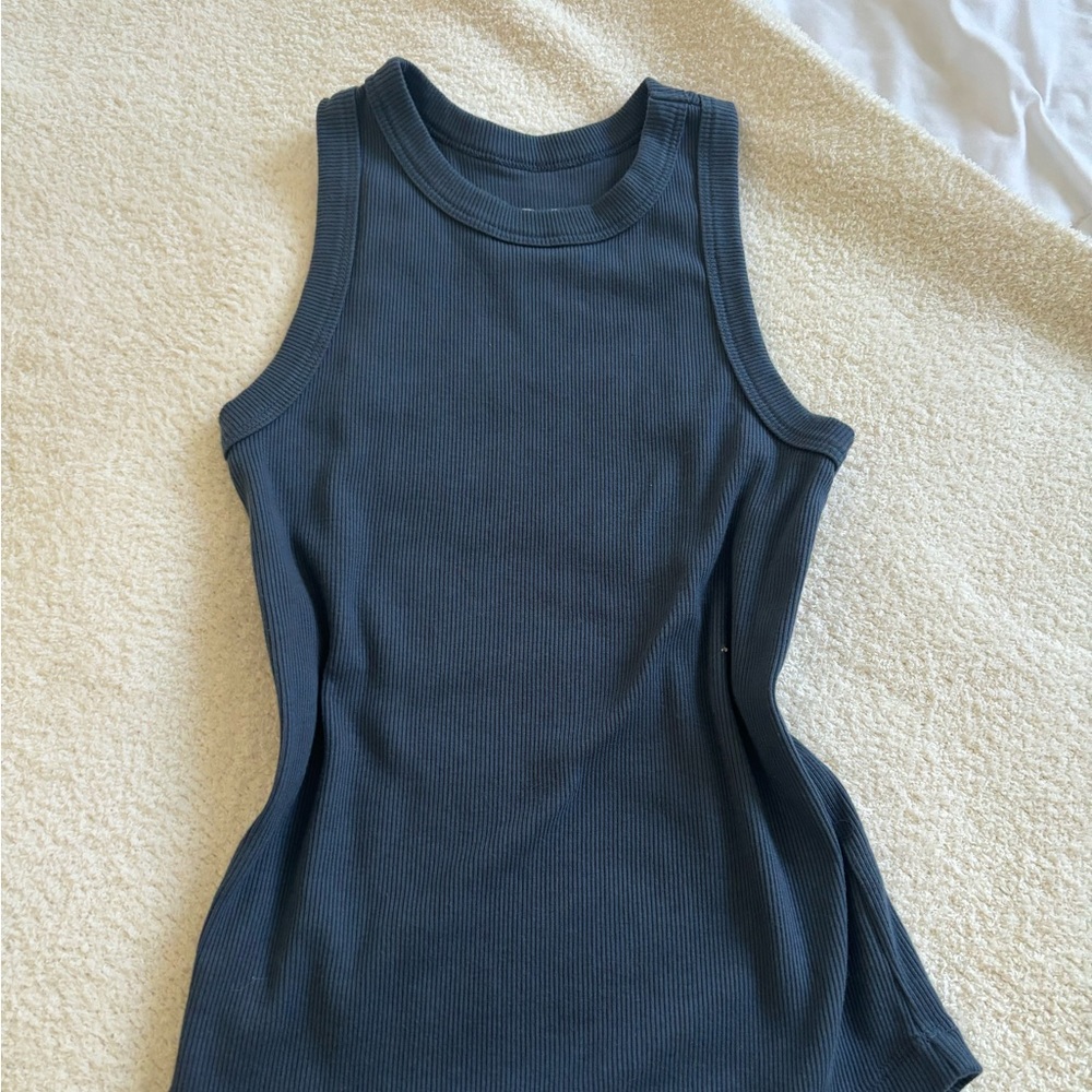 Navy tank top